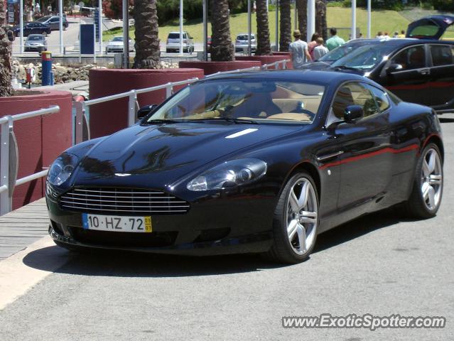 Aston Martin DB9 spotted in Vilamoura, Portugal