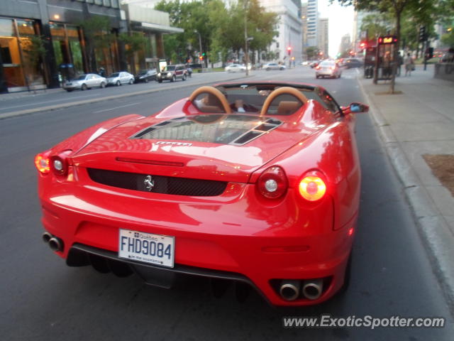 Ferrari F430 spotted in Montreal, Canada