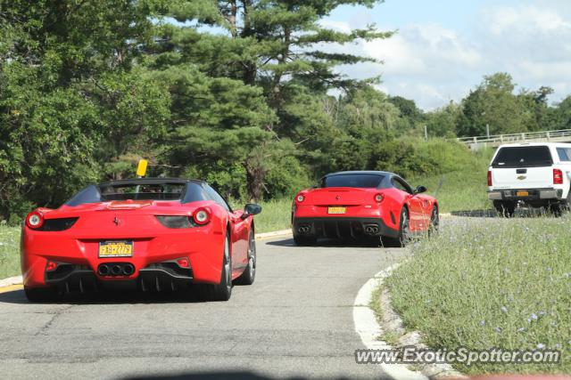 Ferrari 599GTB spotted in Suffren, New York