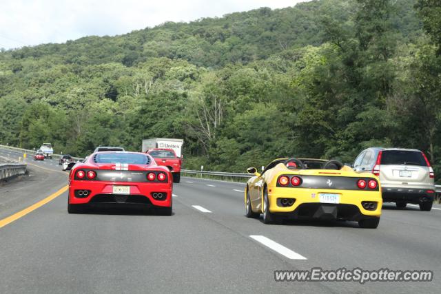 Ferrari 360 Modena spotted in Suffren, New York