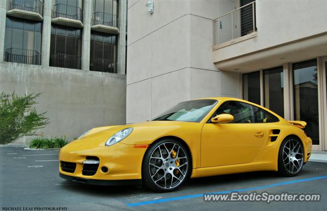 Porsche 911 Turbo spotted in La Jolla, California