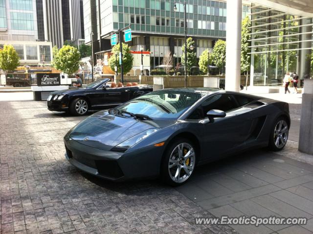 Lamborghini Gallardo spotted in Vancouver, BC, Canada