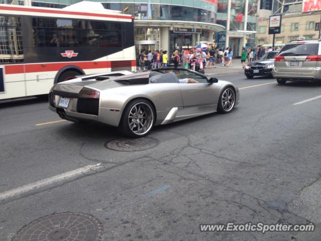 Lamborghini Murcielago spotted in Toronto, Canada