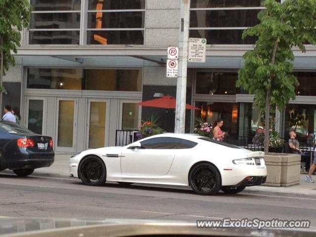 Aston Martin DBS spotted in Toronto, Canada