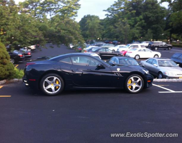 Ferrari California spotted in Glen ridge, United States