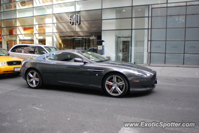 Aston Martin DB9 spotted in Manhattan, New York