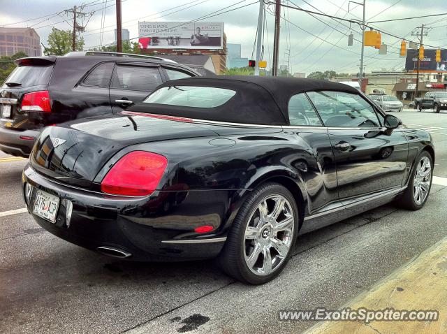 Bentley Continental spotted in Atlanta, Georgia