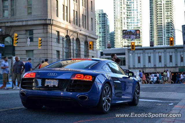 Audi R8 spotted in Toronto, Canada