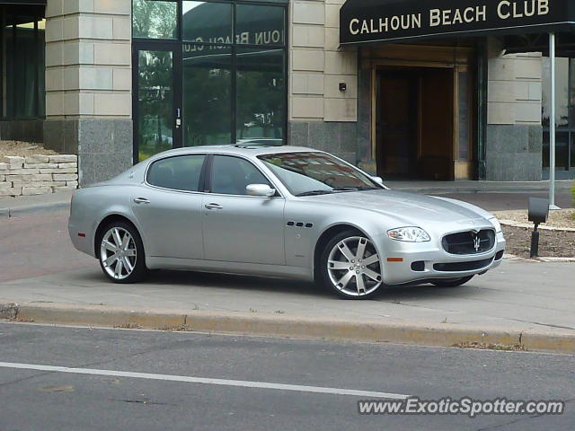 Maserati Quattroporte spotted in Minneapolis, Minnesota