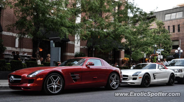 Mercedes SLS AMG spotted in Toronto, Canada