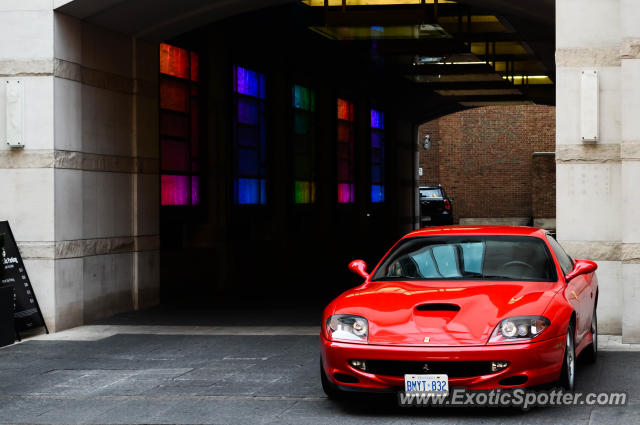 Ferrari 550 spotted in Toronto, Canada