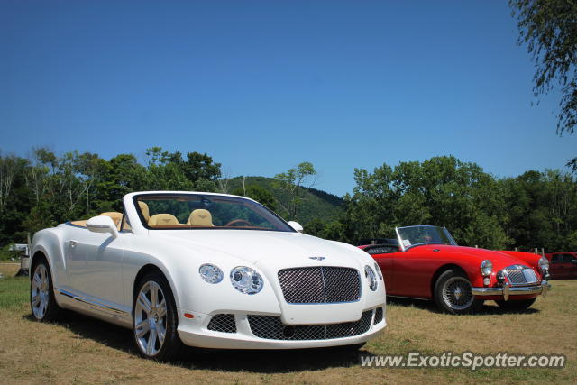 Bentley Continental spotted in Lakeville, Connecticut