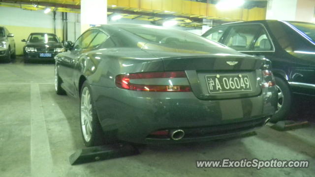 Aston Martin DB9 spotted in SHANGHAI, China