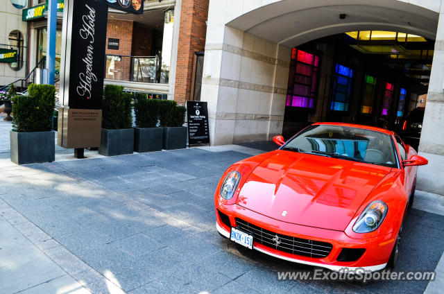 Ferrari 599GTB spotted in Toronto, Canada