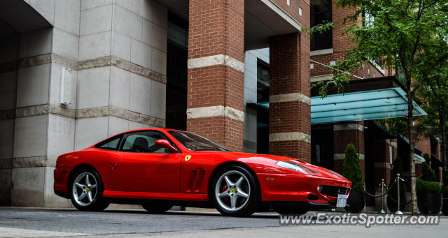 Ferrari 550 spotted in Toronto, Canada