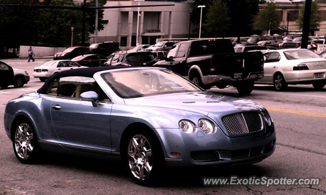 Bentley Continental spotted in Atlanta, Georgia