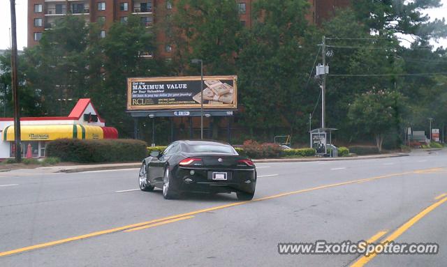 Fisker Karma spotted in Atlanta, Georgia