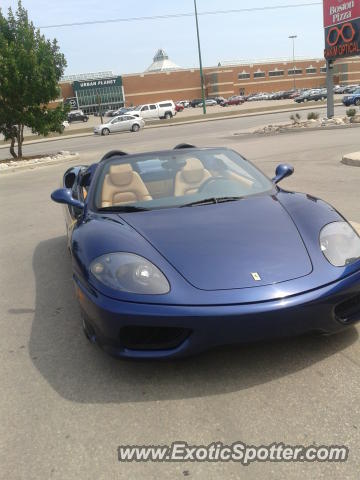 Ferrari 360 Modena spotted in Winnipeg, Canada