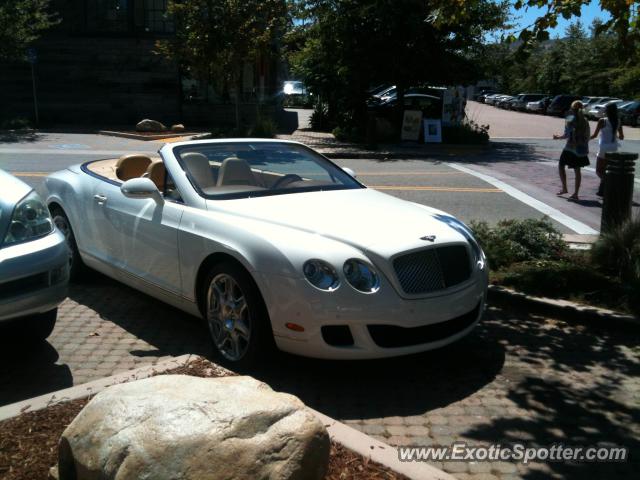 Bentley Continental spotted in Malibu, California