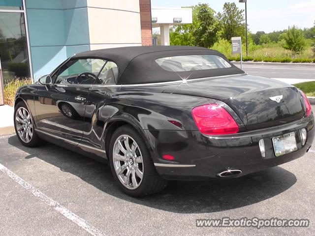 Bentley Continental spotted in Fishers, Indiana