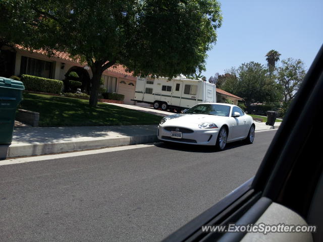 Jaguar XKR spotted in Riverside, California