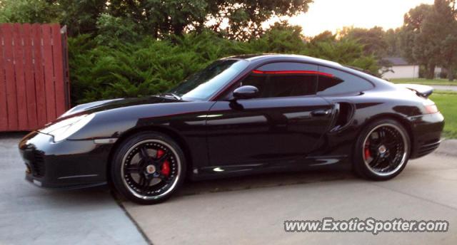 Porsche 911 Turbo spotted in Lincoln, Nebraska