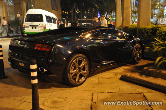 Lamborghini Gallardo spotted in Bukit Bintang KL, Malaysia