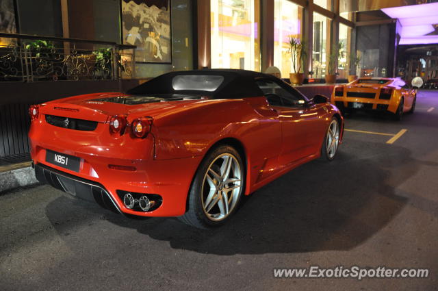 Ferrari F430 spotted in Hard Rock KL, Malaysia