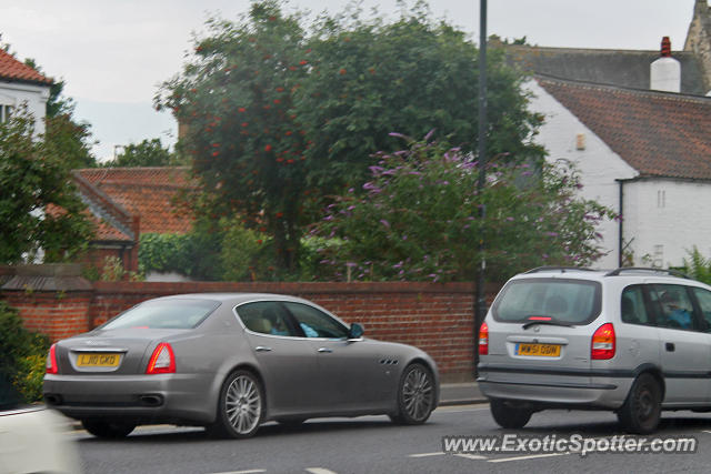 Maserati Quattroporte spotted in York, United Kingdom