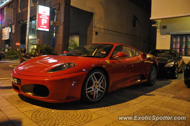 Ferrari F430 spotted in Bukit Bintang KL, Malaysia