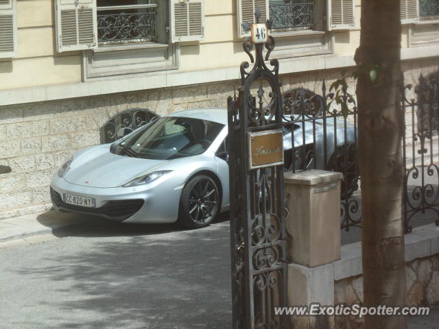 Mclaren MP4-12C spotted in Nice, France