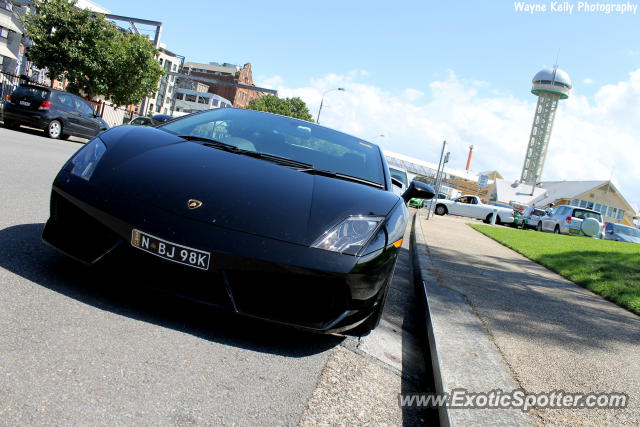 Lamborghini Gallardo spotted in Newcastle, Australia