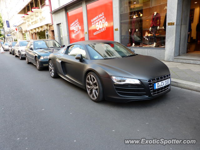 Audi R8 spotted in Düsseldorf, Germany