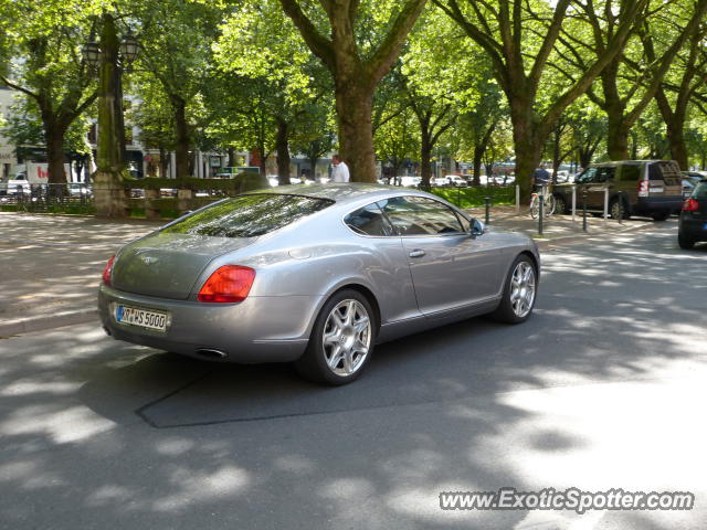 Bentley Continental spotted in Düsseldorf, Germany