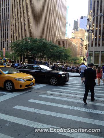 Rolls Royce Ghost spotted in New York City, New York