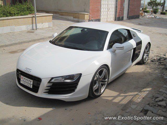 Audi R8 spotted in Mashhad, Iran