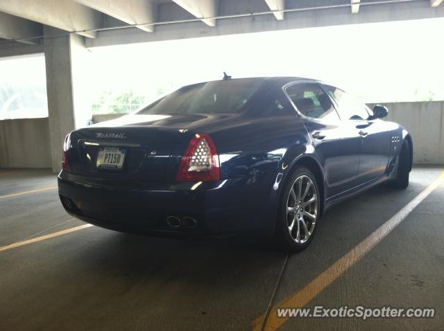 Maserati Quattroporte spotted in Indianapolis, Indiana