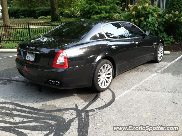 Maserati Quattroporte spotted in Indianapolis, Indiana