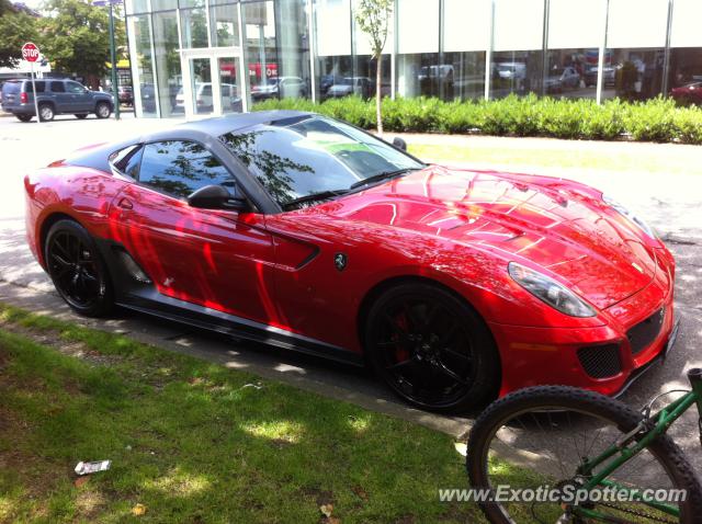 Ferrari 599GTO spotted in Vancouver B.C, Canada