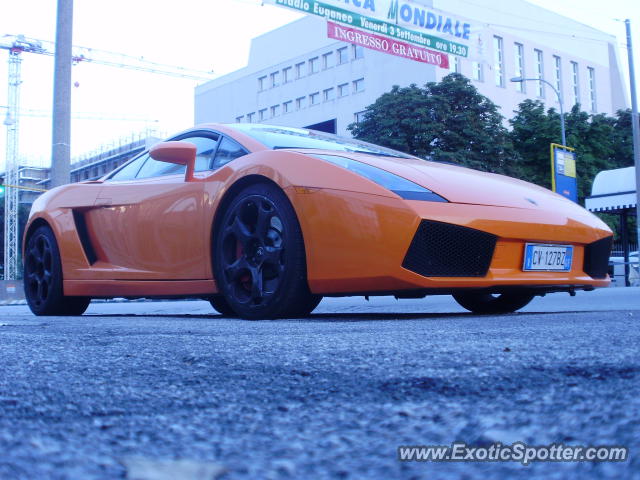 Lamborghini Gallardo spotted in Padova, Italy