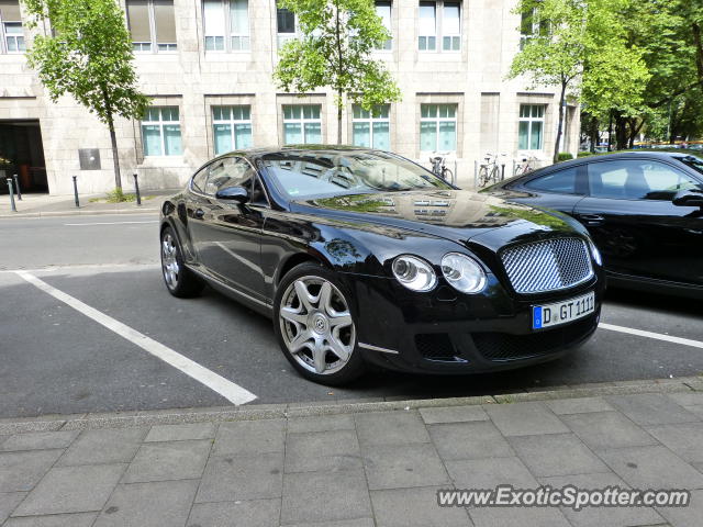 Bentley Continental spotted in Düsseldorf, Germany