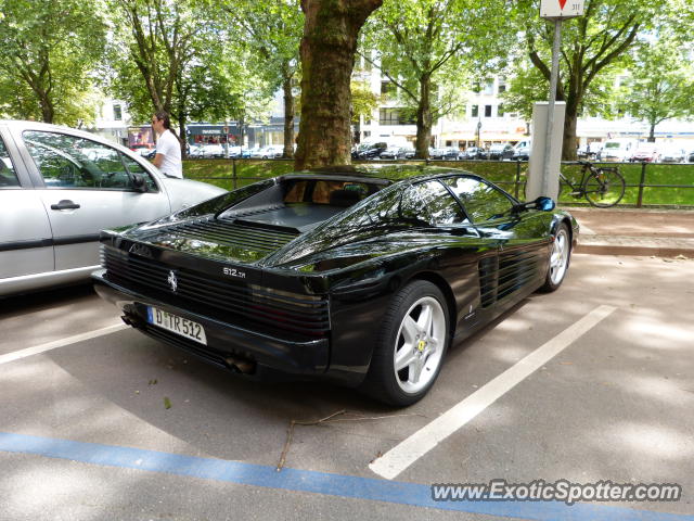 Ferrari Testarossa spotted in Düsseldorf, Germany