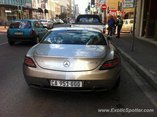 Mercedes SLS AMG spotted in Cape Town, South Africa