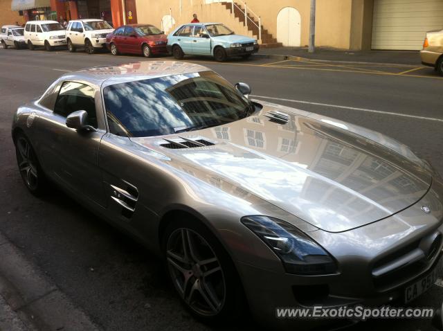 Mercedes SLS AMG spotted in Cape town, South Africa