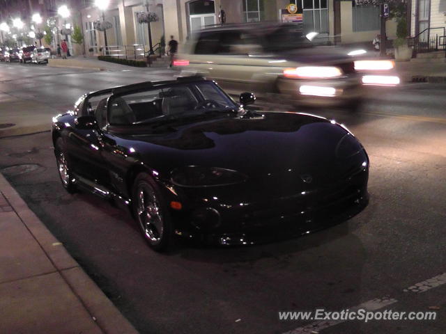 Dodge Viper spotted in Carmel, Indiana