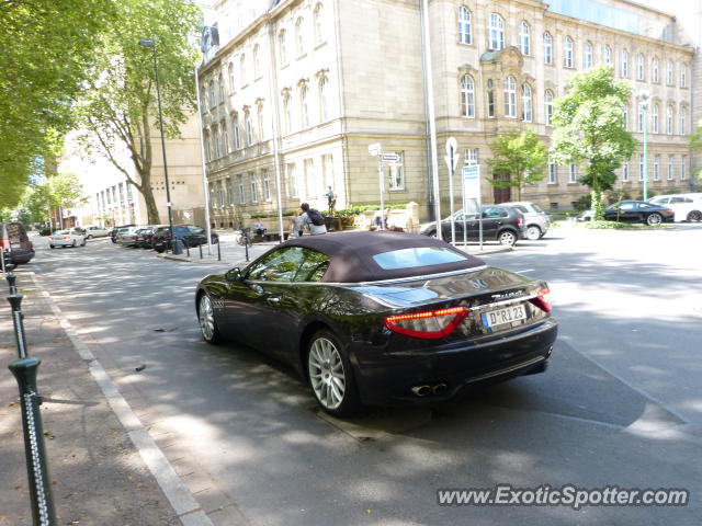 Maserati GranCabrio spotted in Düsseldorf, Germany