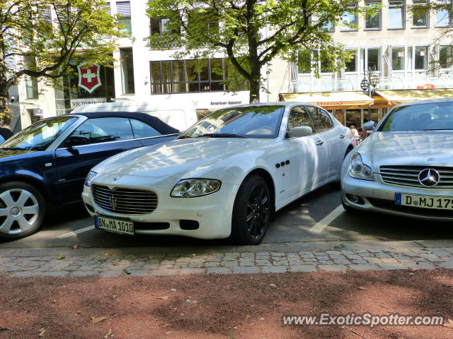 Maserati Quattroporte spotted in Düsseldorf, Germany