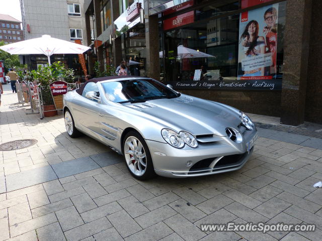 Mercedes SLR spotted in Dortmund, Germany