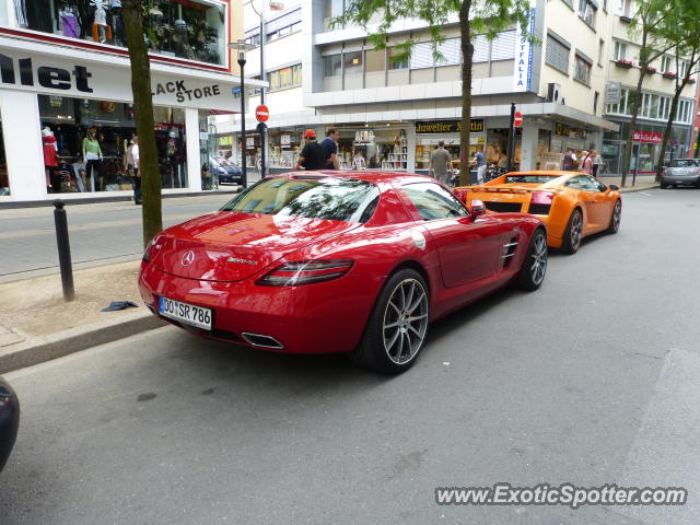 Mercedes SLS AMG spotted in Dortmund, Germany