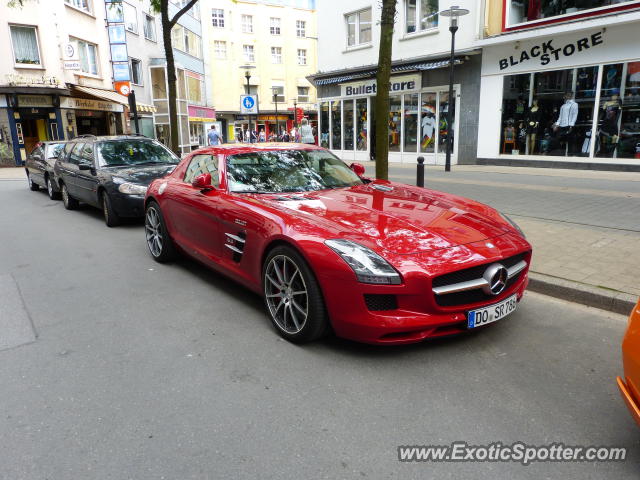 Mercedes SLS AMG spotted in Dortmund, Germany